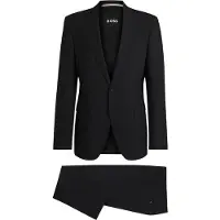BOSS Zweiteiliger Regular-Fit Anzug aus Stretch-Wolle Grösse 52