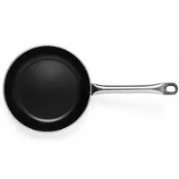 Comas Bratpfanne Teide Induktion, Pfanne, Edelstahlgriff, Aluminium, Silber, Schwarz, 24 cm, 8955