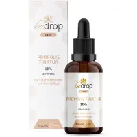 Bedrop 10% Propolis Tropfen Tinktur ohne Alkohol mit Pipette | Alkoholfrei & wasserlöslich 30 ml