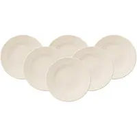 Villeroy & Boch Kuchenteller For Me Creme 16 cm (6-teilig)