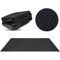 Miganeo Pool Solarfolie 549 x 274 cm Deluxe rechteckig | 180 my | schwarz | 12 mm Luftblasen
