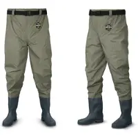 Delphin HRON Pants Hüft Wathose mit Profilsohle Größe 41 42 43 44 45 46 47 : 45 Größe: 45
