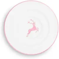 Gmundner Keramik Rosa Hirsch Unterteller Kaffee Gourmet (Ø 16cm)