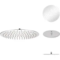 vidaXL Regenduschkopf Edelstahl 30 cm Rund - Duschköpfe