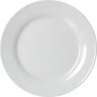 Ritzenhoff & Breker Bianco Teller Flach, Servierteller, Servierplatte, Geschirr, Porzellan, Weiß, Ø 24 cm, 78084