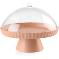 Blim Plus Schale auf Fuss Agora mit Haube und Kuchenheber ø 30 cm
