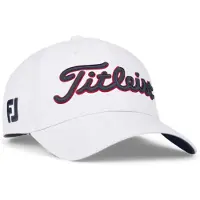 Titleist Cap Tour Performance, weiss/navy/rot