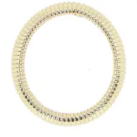 Manfield Goldfarbenes Statement-Armband | Größe Onesize