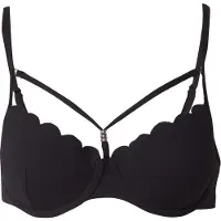 Hunkemoller Bikini-Oberteil "Scallop" in Schwarz - 75B