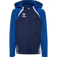 Hummel Hmllead 2.0 Zip Hoodie Kids - marine/true blue, Größe:116