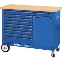 Gedore 1504 XL 1710 Rollwerkbank 1,25 m breit, 2259001