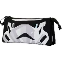 KARACTERMANIA STAR WARS Stormtrooper - Plumier 3 comp '13x11x10' - Matière Recyclée