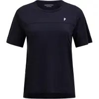 Peak Performance T-Shirt Trail Wool-blend Shortsleeve Damen Black-XL