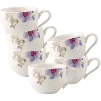 Villeroy & Boch Multipack Mariefleur Gris Basic Mokka-/Espressoobertasse - 6 Stück