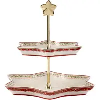 Sans marque Winter Bakery Delight Weihnachtsetagere 27 cm