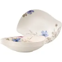 Villeroy & Boch Multipack Mariefleur Gris Serve & Salad Schale tief - 6 Stück