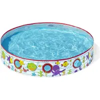 Bestway Planschbecken - 152x25cm - Marine Fill 'N Fun - - One Size - Planschbecken