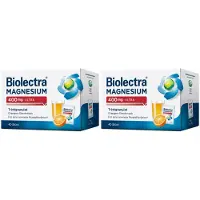 Biolectra Magnesium 400 mg ultra Trinkgran.Orange 2x 2x40 St Granulat