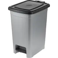 Keeeper Olaf, 25 l, Rechteckig, Polypropylen (PP), Grau, Schwarz, Light silver, Terrasse