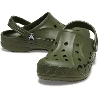 Crocs Kinder Baya Clogs Armee Grün