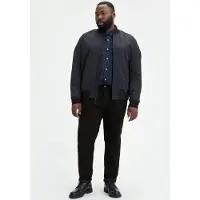 Levi's Tapered-fit-Jeans PLUS "502 TAPER B&T", Herren, Gr. 40, Länge 32, schwarz (native cali), Denim/Jeans, Obermaterial: 99% Baumwolle, 1% Elasthan, bequem lang, Jeans Tapered-fit-Jeans, mit Stretch