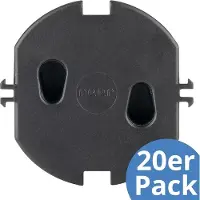 Reer Kindersicherungen Steckdosenkappe 20er Pack einfache Montage