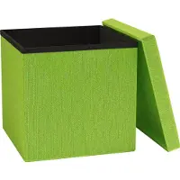 VCM Stoff Sitztruhe Sitzbank Hocker Boxas