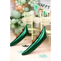 Party Deco Folienballon - Jurassic Party Dinosaurierschwanz 79cm