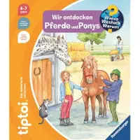 Ravensburger Kinderbuch "tiptoi Wieso? Weshalb? Warum? Wir entdecken Pferde und Ponys" Made in Europe