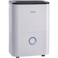 Comfee MDDF-20DEN7 Luftentfeuchter weiß 3 Liter Wassertank Timer Display