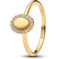 Pandora 163800C01 Damenring Oval Goldfarben