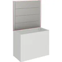 Biohort Sichtschutzelement, für Hochbeet Belvedere 100, LxH: 102x91 cm