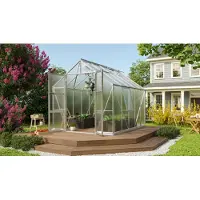 Vitavia Gewächshaus "Olymp 8300" aluminium 8,3 m² 4 mm HKP