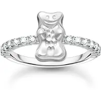 Thomas Sabo Ring mit HARIBO Goldbär und Steinen Silber
