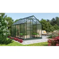 Vitavia Vitavia, Aktionsangebot (inkl. 60 Euro Zubehör): Gewächshaus "Comet 6200", smaragd, 6,2 m², 4 mm HKP