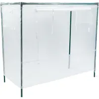 Vitavia Vitavia, Hochbeetabdeckung "Eckig M", transparent, M / 118 x 55 x 95 cm