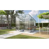Vitavia Vitavia, Aktionsangebot (inkl. 100 Euro Zubehör): Gewächshaus "Playa 7600", aluminium, 7,6 m², 6 mm HKP