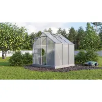 Pergart Vitavia Gewächshaus "Planet 3800" inkl. Fundament aluminium 3,8 m² 6 mm HKP