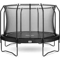 Salta Premium Black Edition Trampolin - Ø 396cm - Schwarz