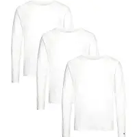 Tommy Hilfiger Langarmshirt-Set UM0UM03022 Weiß Slim Fit
