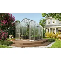 Vitavia Gewächshaus "Olymp 6700" aluminium 6,7 m² 6 mm HKP