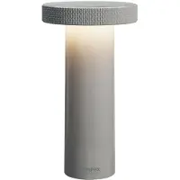 Sompex Volume LED-Akkuleuchte-Grau-mit LED (2200K/2700K/3000K)