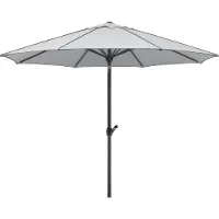 Schneider-Schirme Sonnenschirm Adria 300/8 rund, Ø ca. 300 cm, Farbe:silbergrau
