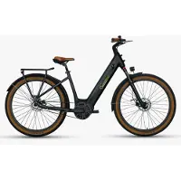 Sachsenrad E-Citybike C5R Centro 27,5 Zoll E-Bike Elektrorad E-Fahrrad mit Diebstahlsicherung und Riemenantrieb, Mittelmotor mit tiefem Einstieg StVZO
