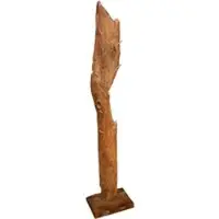 Pflanzen-Kölle Garderobe mit Kleiderhaken, Teakwurzel, ca. 35 x 40 x H180 cm