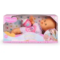 Nenuco Babypuppe mit zartviolettem Körper, ca. 32 cm groß