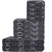 JOOP! Handtuch JOOP "Handtuch 10er Pack", grau (anthrazit), B:50cm, Obermaterial: 100% Baumwolle CO., Handtücher, Handtuch