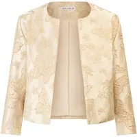 Kraimod - Abendblazer - Größe 46 - goldfarben