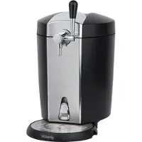 H.Koenig BW1778, 5 l, Draft-Bierzapfanlage, Heineken, Schwarz, Edelstahl, 30 Tag(e), 65 W