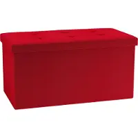 VCM Stoff Sitztruhe Sitzbank Truhe Boxas